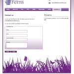The Ferns new contact us page