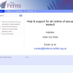 The Ferns old homepage