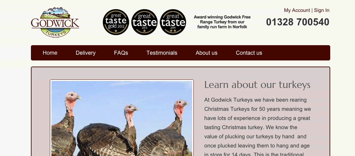 Godwick Turkeys Godwick Turkeys