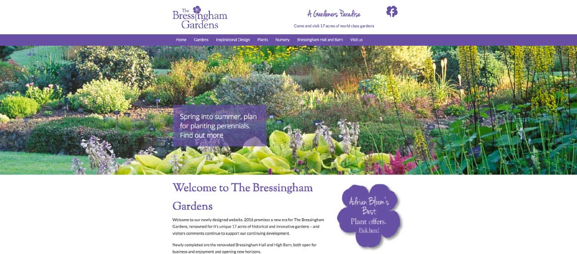 The Bressingham Gardens