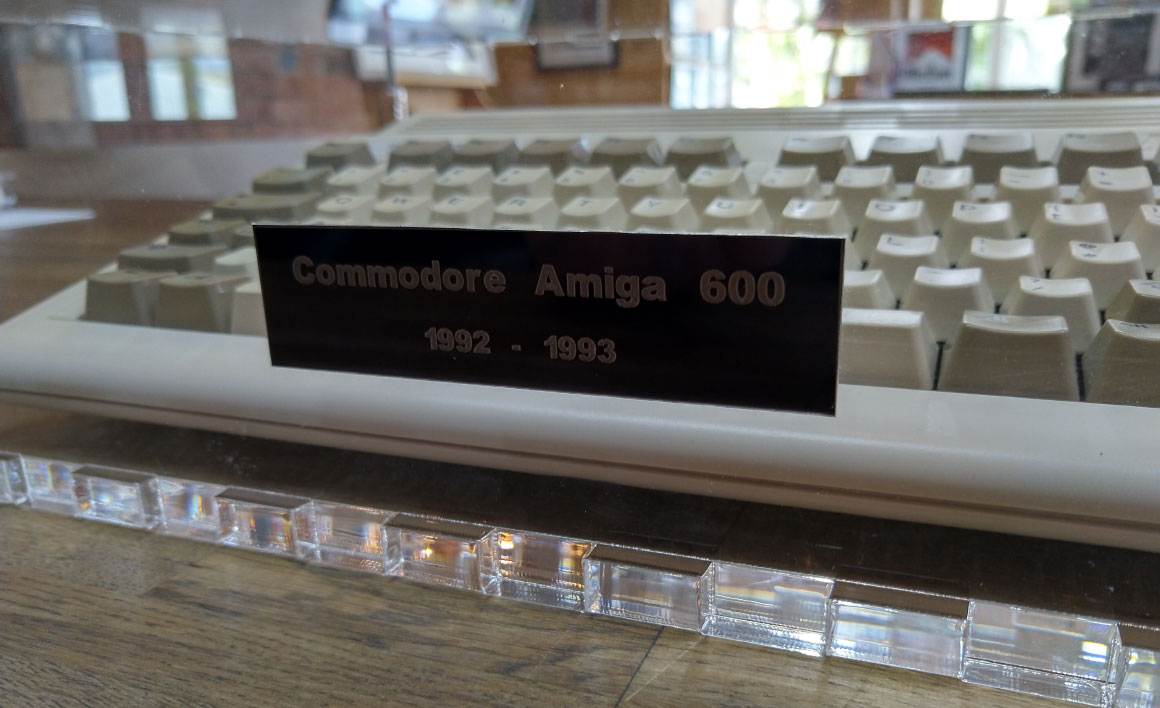 Commordore Amiga 600 plaque